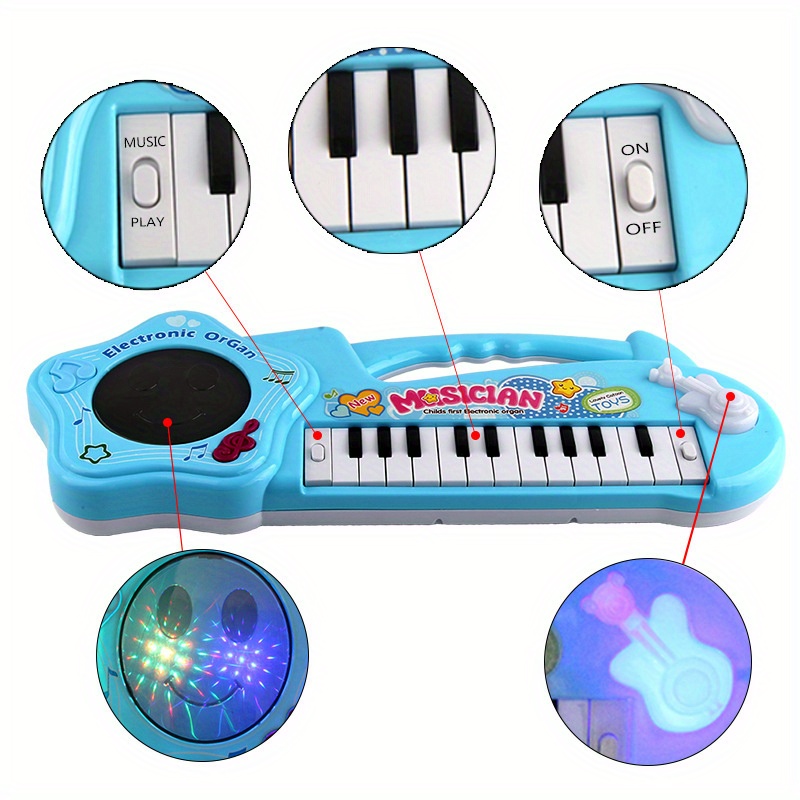 Piano Electrónico Infantil Instrumento Musical De Educación - Temu