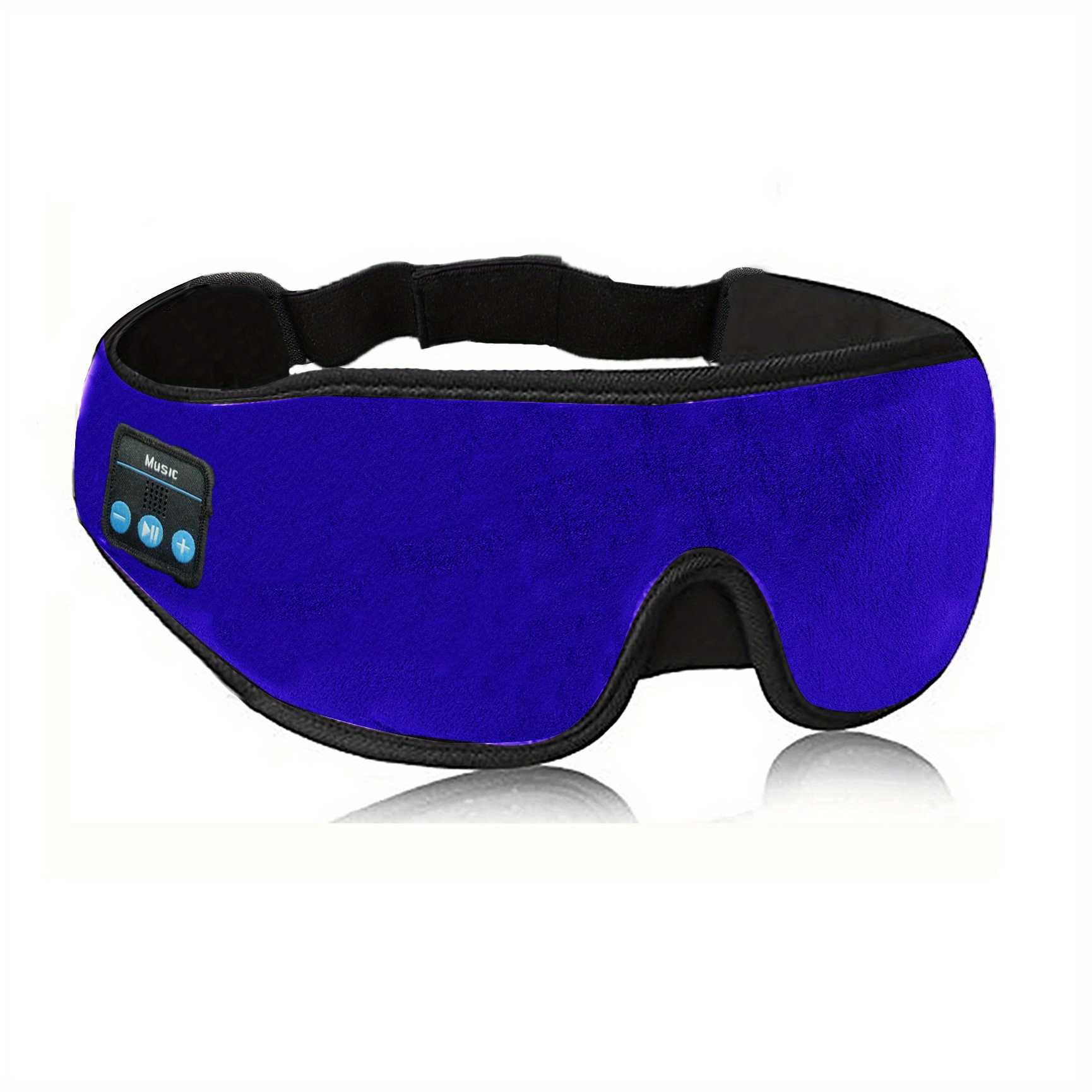 Women Men Music 3D Sleeping Eye Mask Blackout with Bluetooth Headphones Speakers