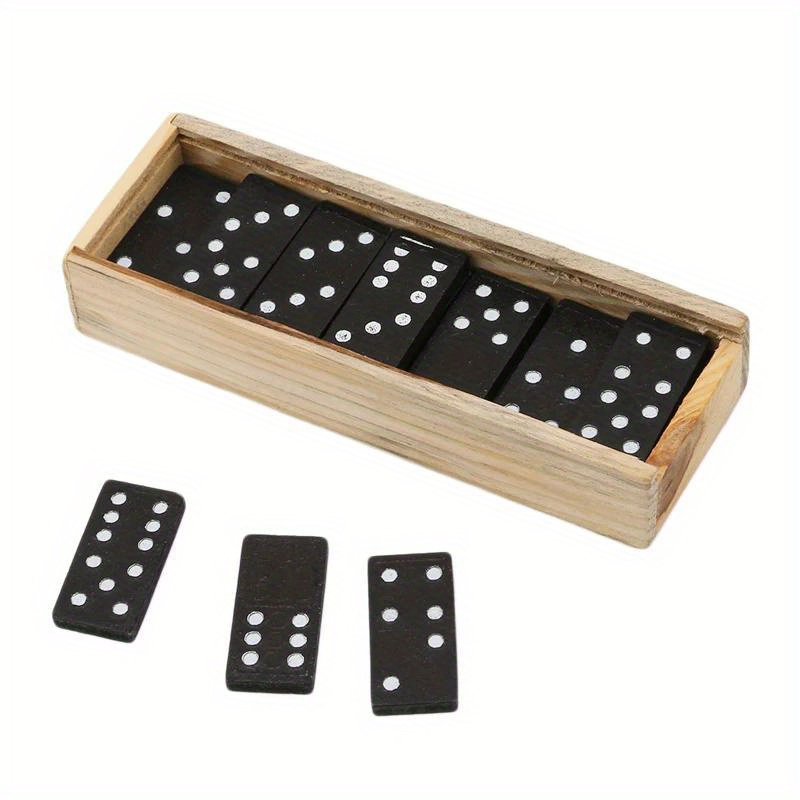 Juego de dominó doble 9 – Juego de dominó para adultos y niños a partir de  8 años – Juego de dominó doble nueve, juegos de mesa clásicos – Juego de