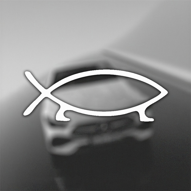 Darwin Fish Evolution Symbol Decal Funny Car Truck Sticker - Temu