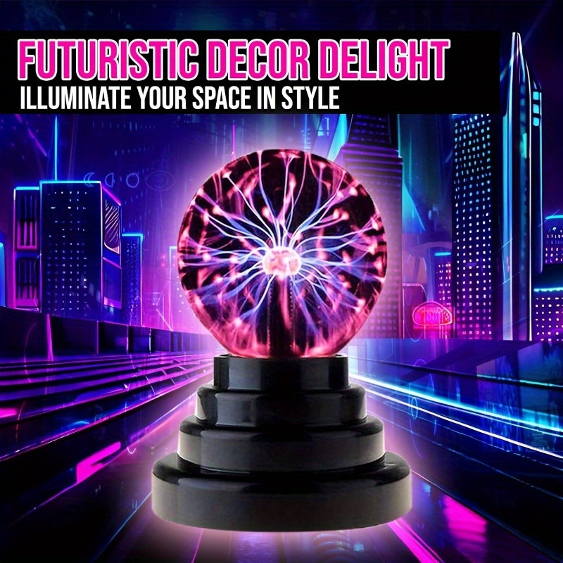 Plasma ball hot sale night light