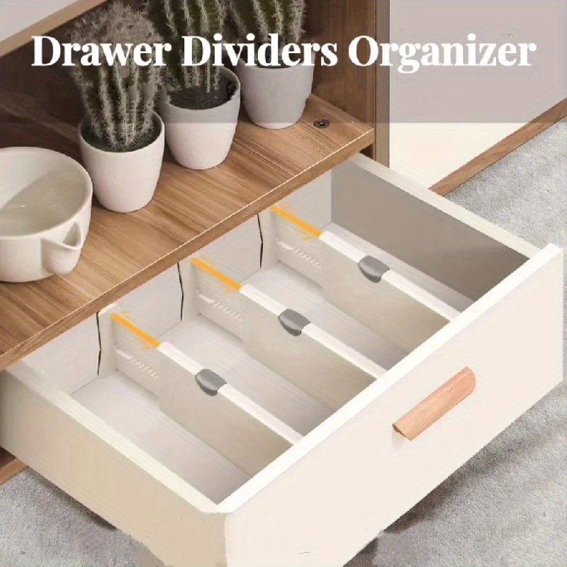 Retractable Drawer Divider Adjustable Drawers Partition Temu