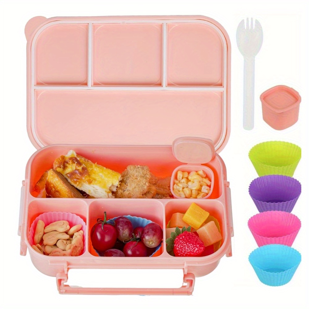 1pc Set Di Bento Box A Scomparti Multipli Con Utensili - Perfetto Per  Pranzi, Spuntini E Viaggi, Materiale In Plastica Di Paglia Di Grano -  Industria E Commercio - Temu Italy