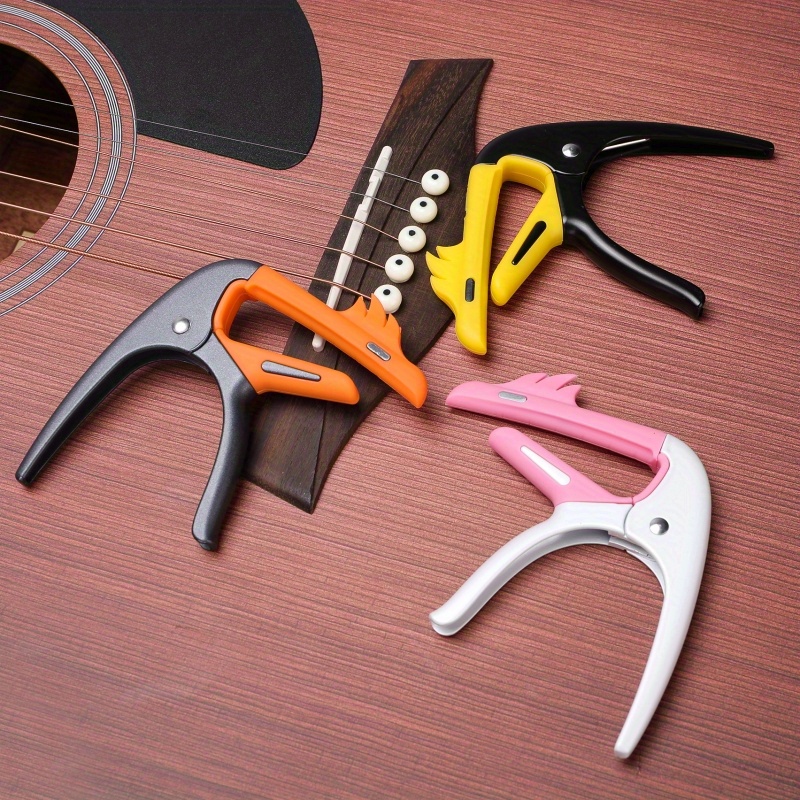 New 3 in 1 Flamingo Capo Zinc Alloy Capo Suitable for Electric Guitar, Acoustic Guitar and Classical Guitar