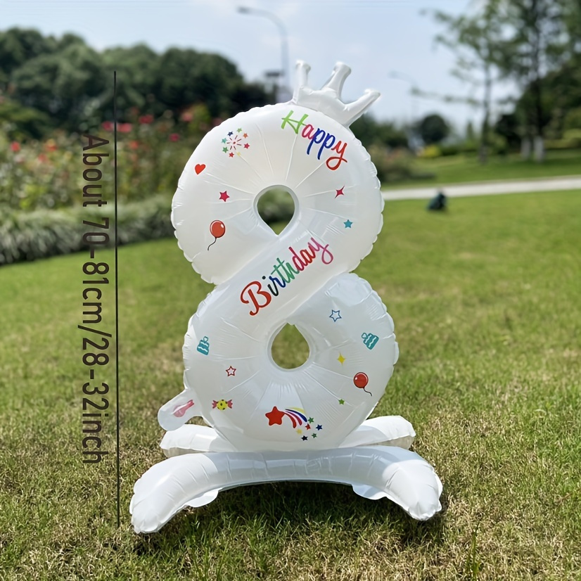 Wooden Marquee Number One First Birthday Decor 3ft. Standing Number -    First birthday balloons, Birthday decorations at home, Boy birthday  decorations