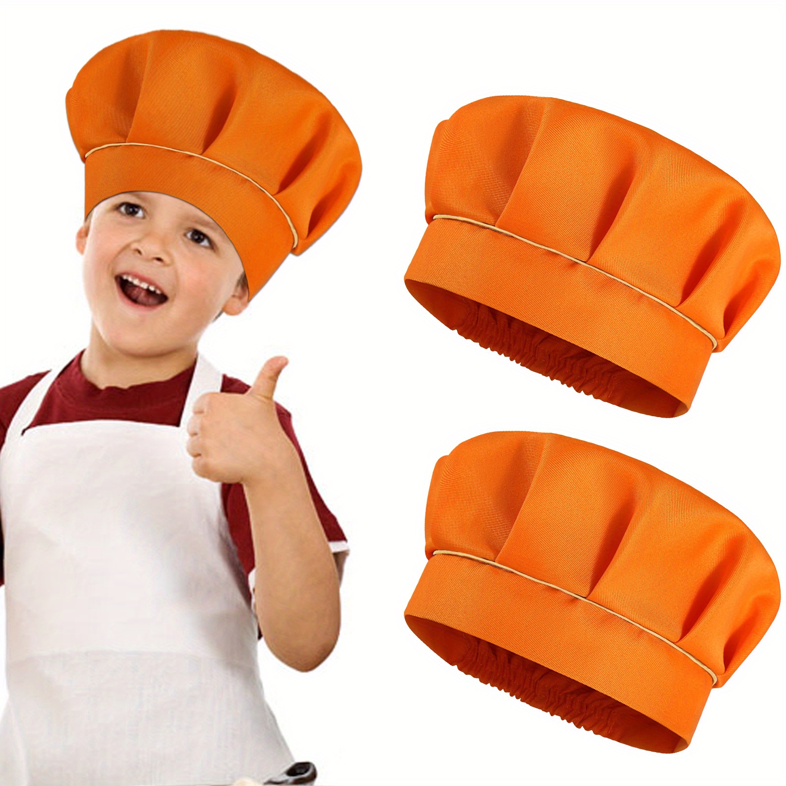 Adjustable Chefs Hats Unisex Elasticated Chef's Hat Poly - Temu Canada