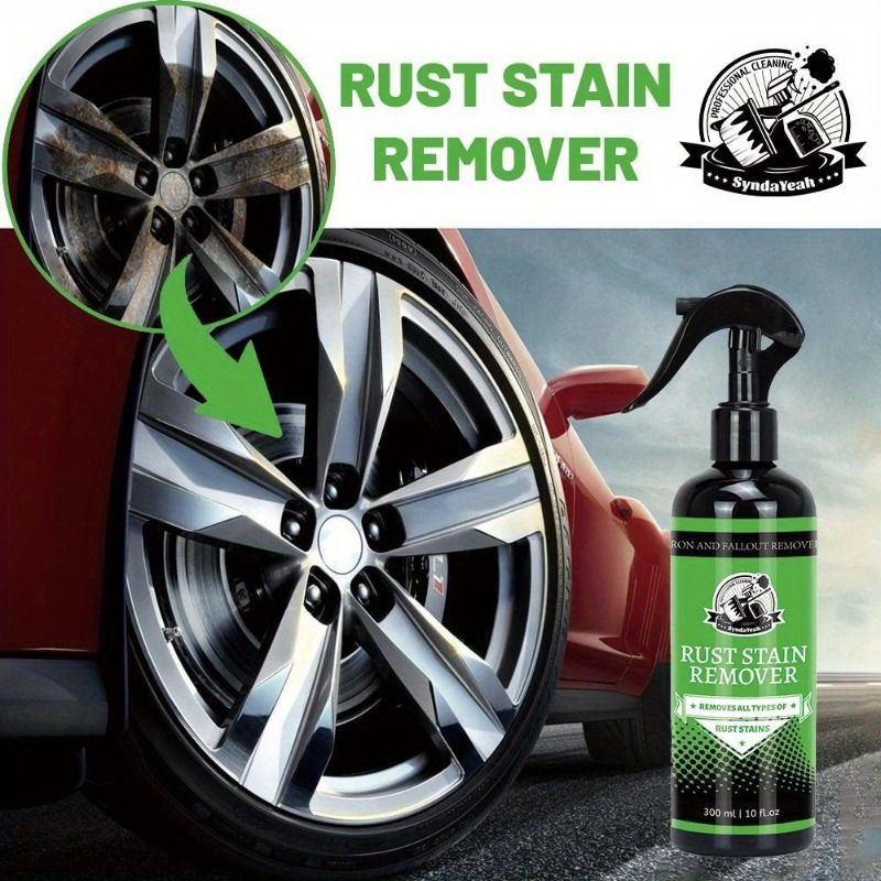 50/100ml Iron Remover Car Detailing, Fallout Rust Remover Spray  Decontamination Kit, Dust Rust Cleaner Auto Car Care For Brake Rims Wheel