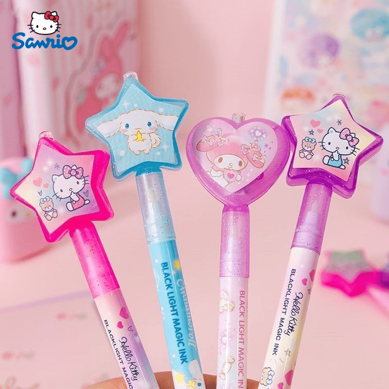 Cute UNI PROPUS WINDOW Hello Kitty My Melody Cinnamoroll Highlighter Sanrio  Pens