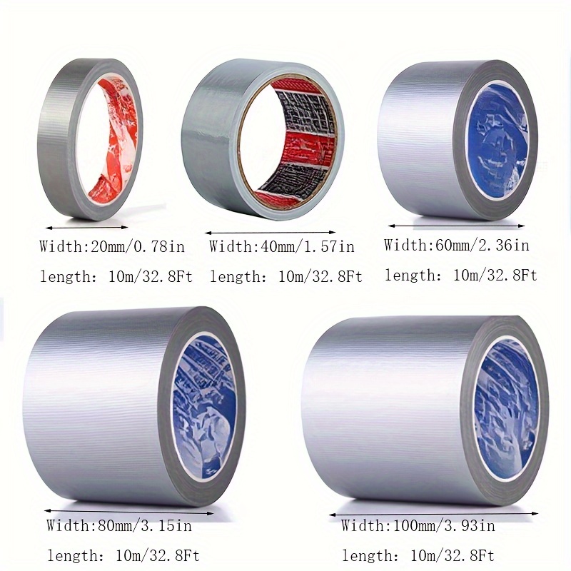 Color Waterproof Cloth Duct Tape Length:10M Width:25-60mm Self Adhesive Tape