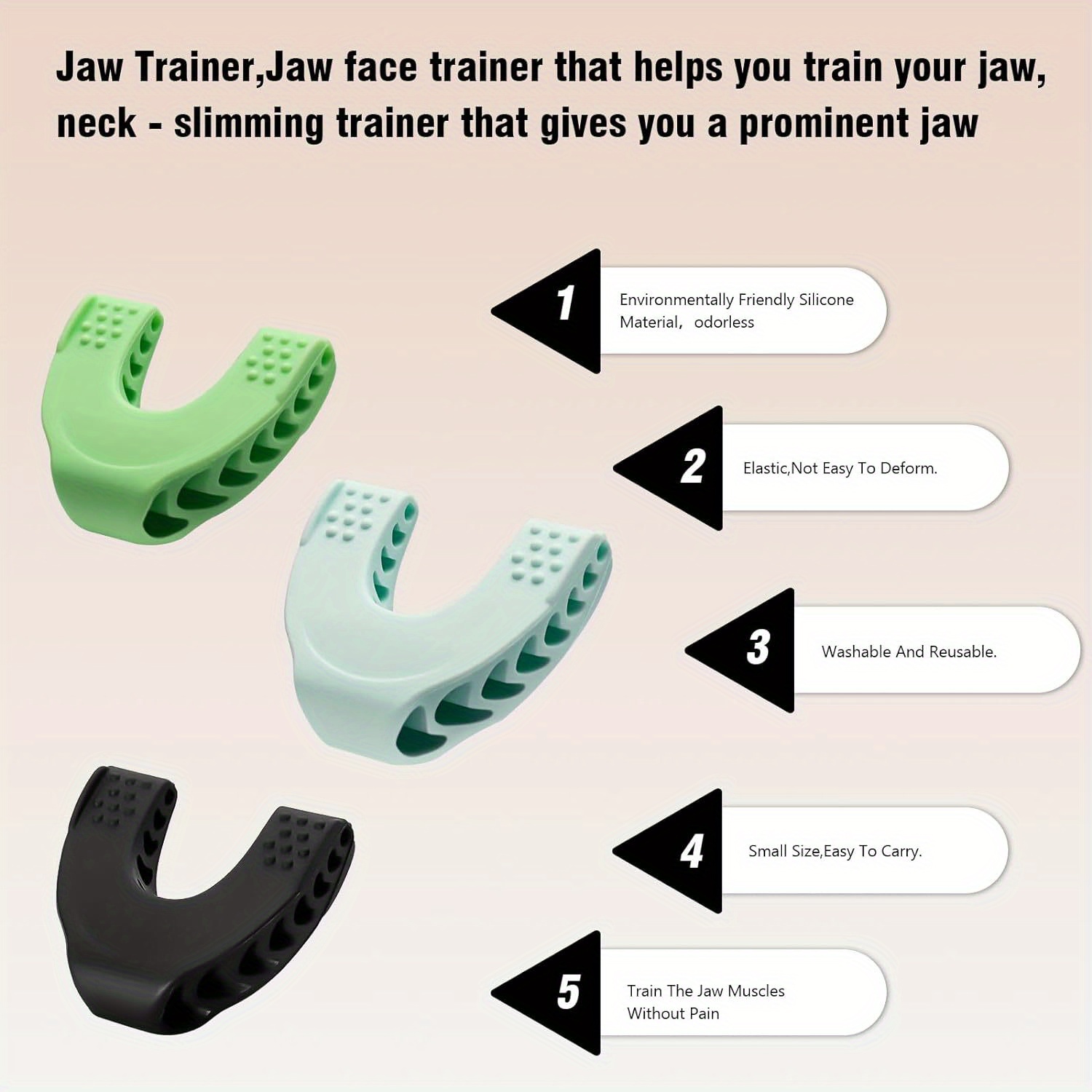 Jaw Exerciser For Men And Women That Helps To Workout Your - Temu Germany