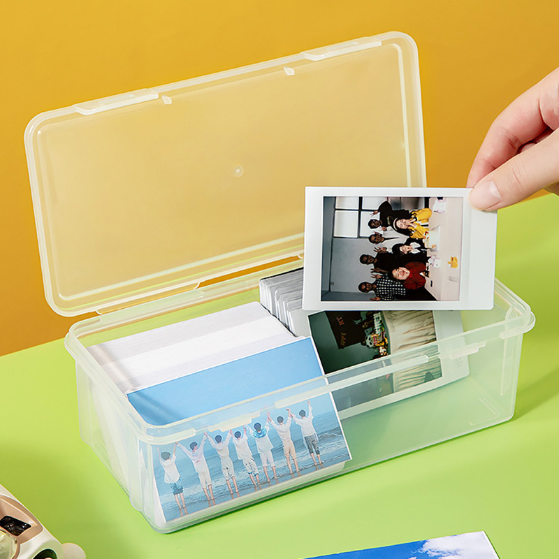 PHOTO STORAGE BOX Fine Workmanship Mini Stylish Photo Storage Box Visual  Design $11.29 - PicClick AU
