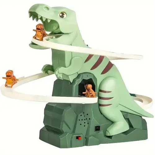 Dinosaurs Climbing Slide Light Up Music Stairs Toy With - Temu