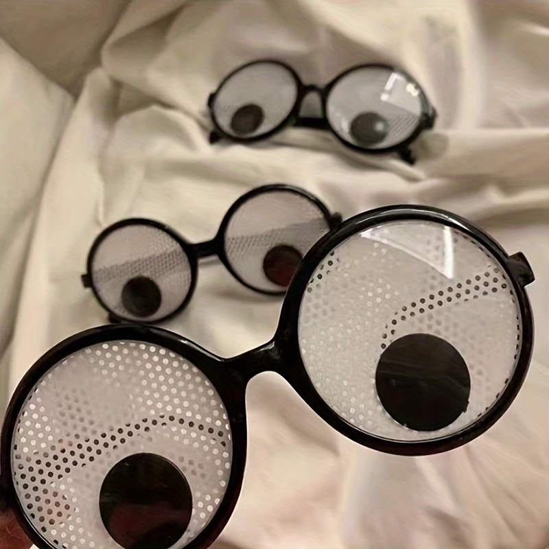Funny Googly Eyes Glasses Novelty Shaking Googly Eyes - Temu