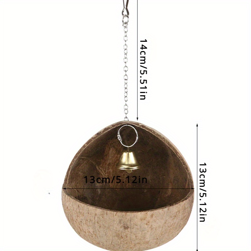 Coconut Shell Hanging Birds Nest » Green Space Holdings