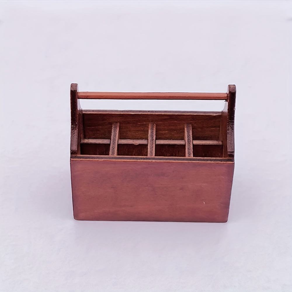 Mini Tools/wooden Box Ornament Miniature Diy House - Temu