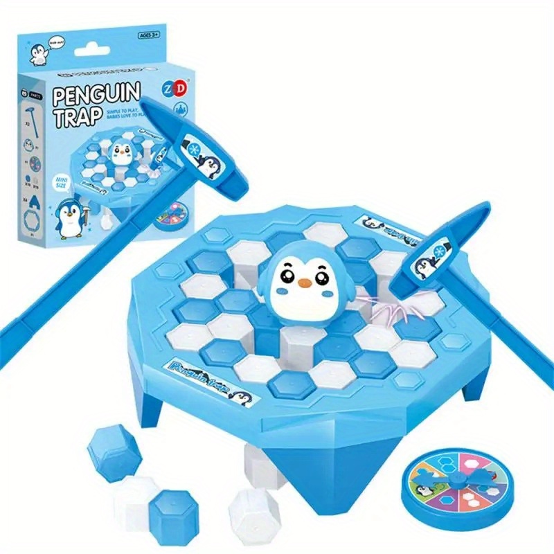 Funny Penguin Trap Board Game Dont Break The Ice Game Toys