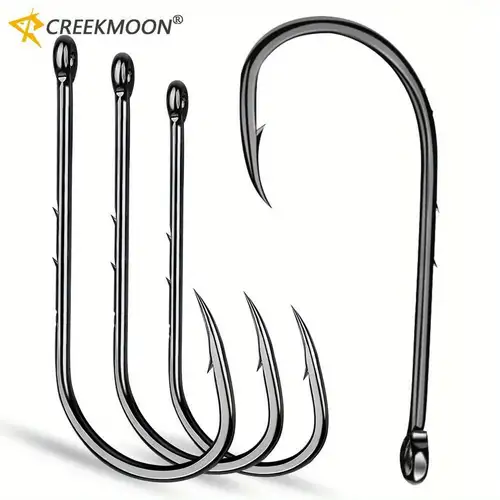 High Carbon Steel Saltwater Double Fishing Hooks Boxed Set - Temu