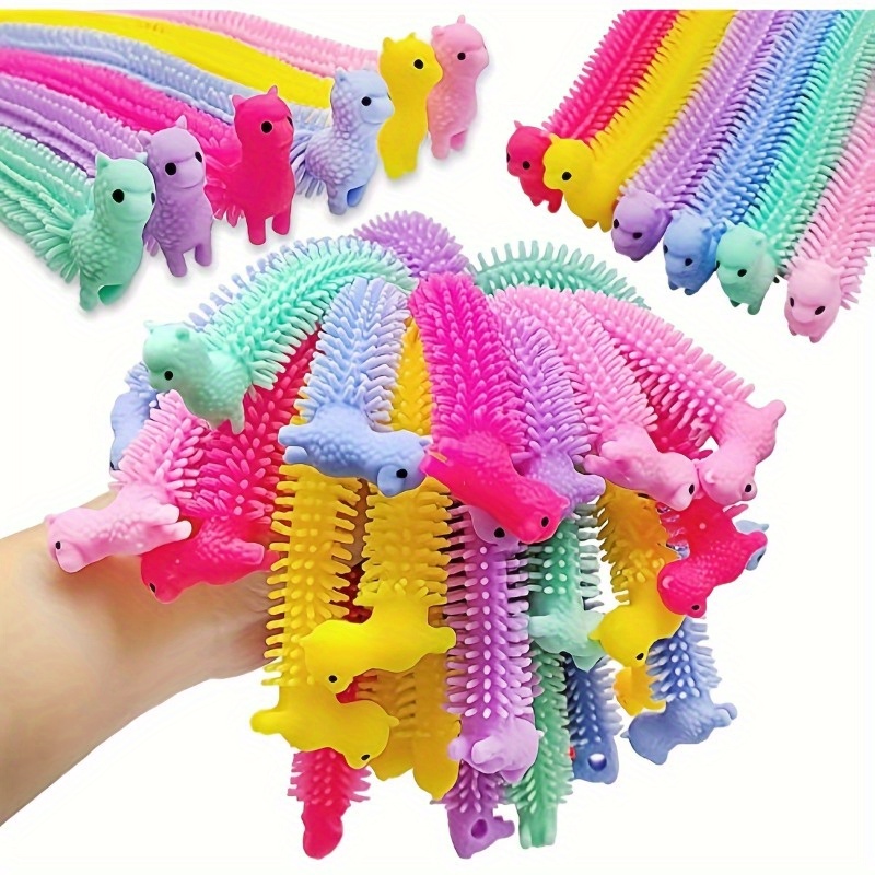 24 pièces jouets Fidget à cordes extensibles, jouets sensoriels