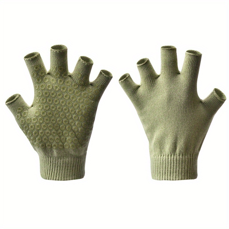 Warm Keeping Five Fingers Aerial Yoga Gloves Non slip Yoga - Temu