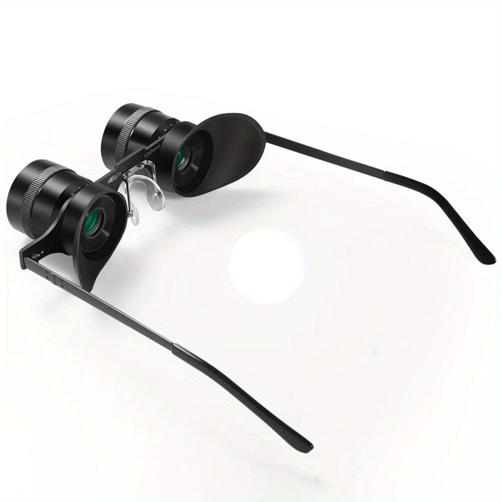 Outdoor Fishing Glasses Telescope, HD 10x34 Adjustable 10X Zoom Fishing  Telescope, Polarized Lens Sunglasses