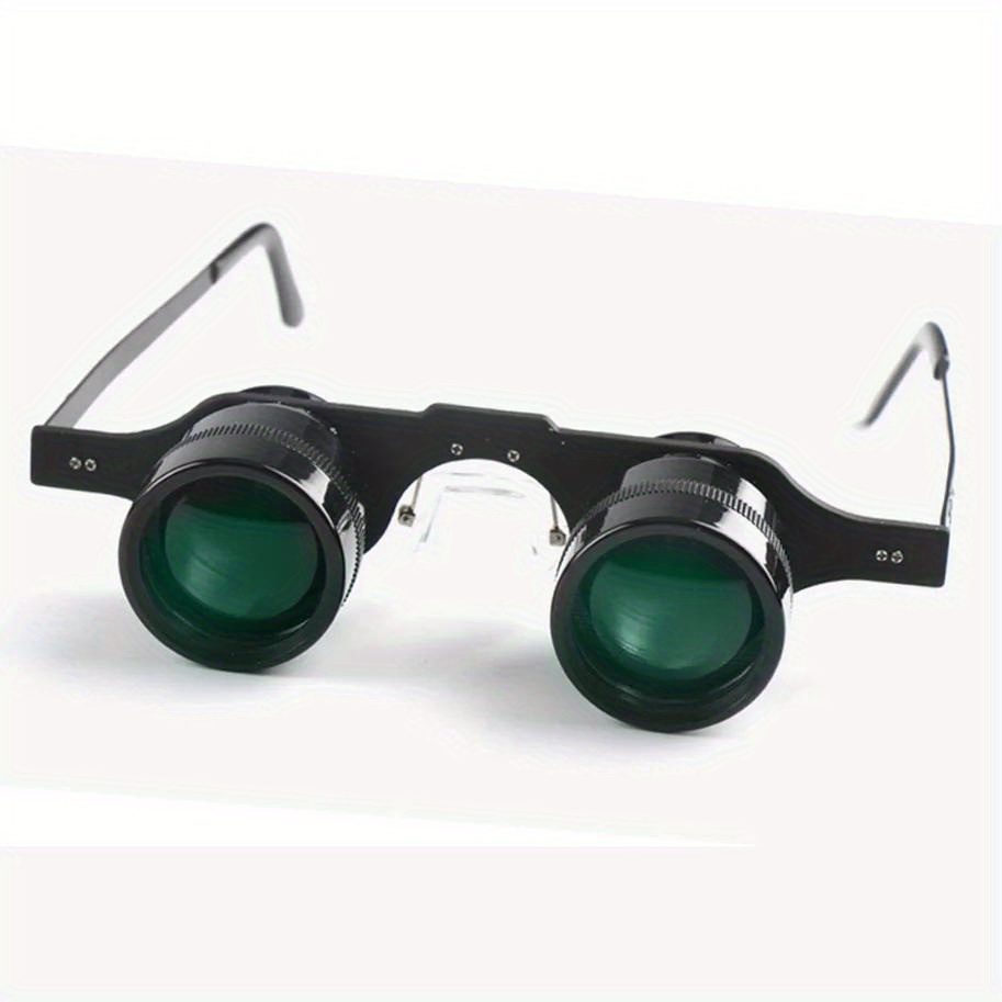 Outdoor Fishing Glasses Telescope, HD 10x34 Adjustable 10x Zoom Fishing Telescope, Polarized Lens Sunglasses,Temu