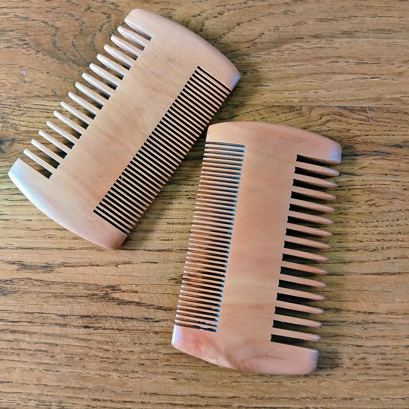 Breezelike Sandalwood Hair Comb - No Static Handmade Wide Tooth Comb -  Natural Wooden Detangling Comb with Gift Box