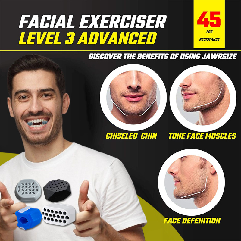 Jawline Trainer - Jawline Trainer - Jaw Trainer - Jaw Muscle Trainer - Jaw  Exercise