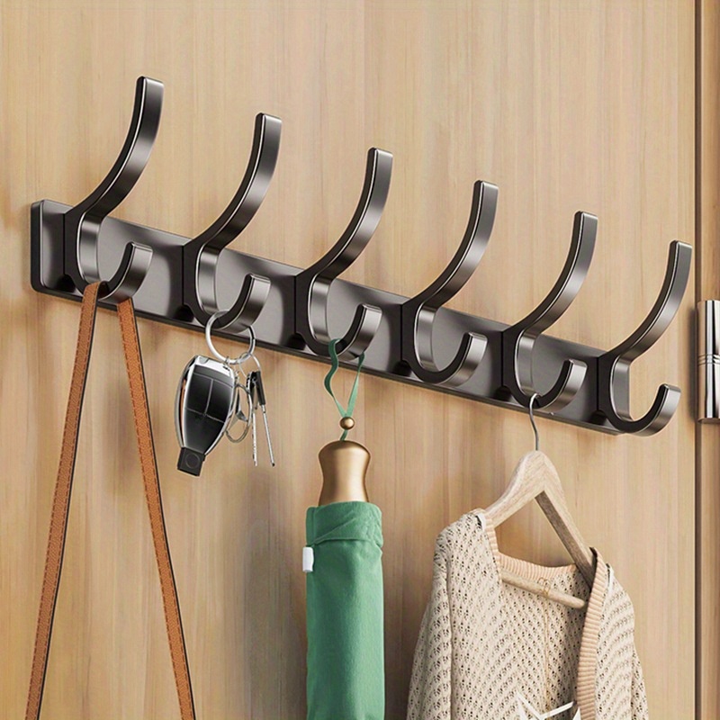 Clothes Hat Key Hook Coat Rack Door Back Hook Hanger Clothes - Temu