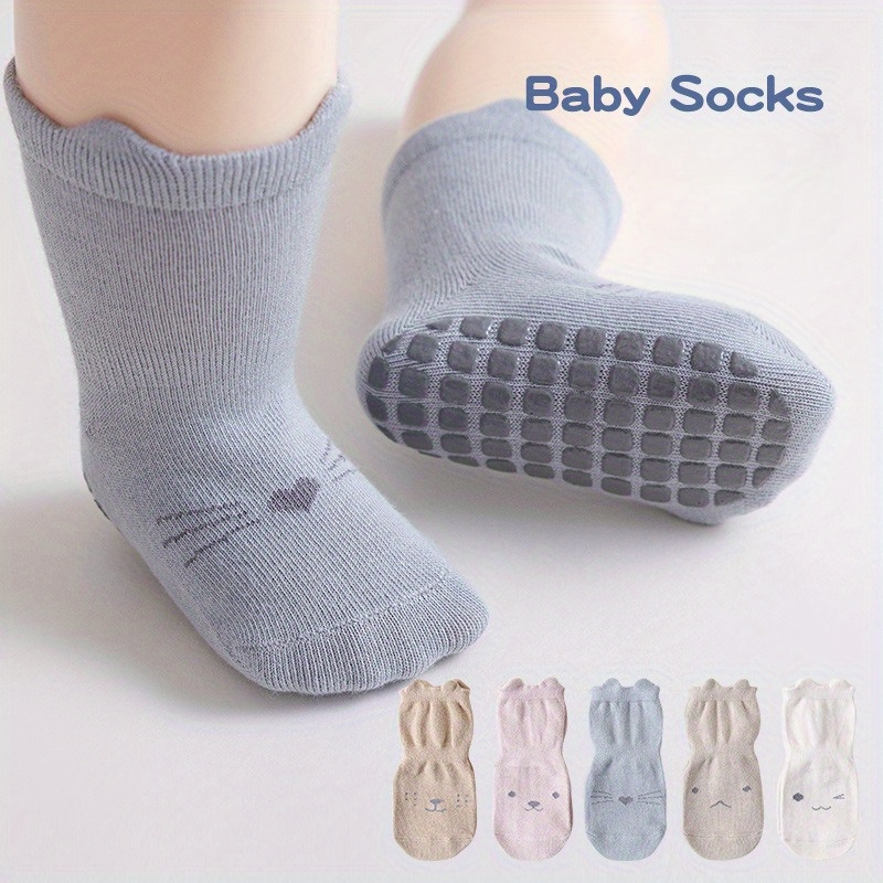 Baby Floor Shoe Socks Rubber Sole Lightweight Soft Sole Baby - Temu