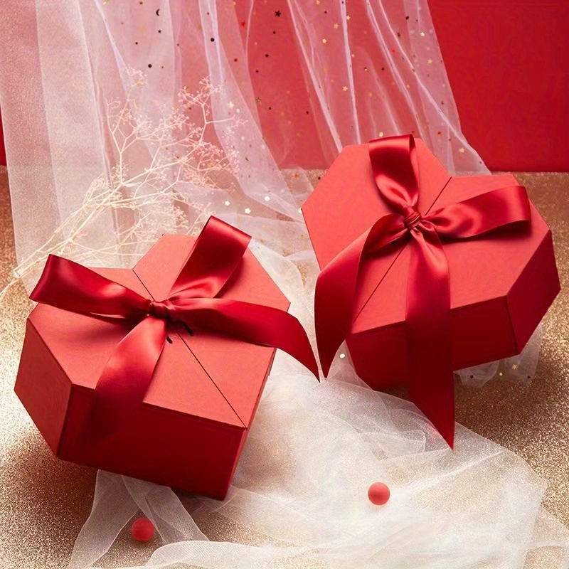 Coffret cadeau,Bowknot Boite Cadeau,Boite cadeau magnétique,boîte-cadeau de  luxe,Boite Papier avec Ruban,pour Réception de Mariage, Anniversaire,  Noël.,valentin, pâques, halloween : : Cuisine et Maison