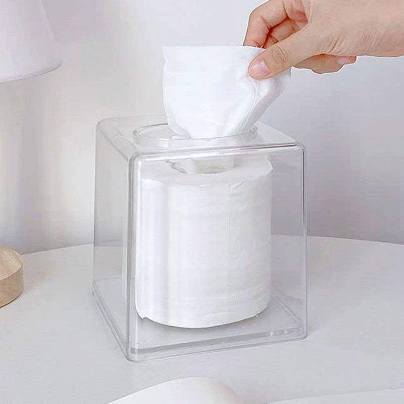 Home Creative Tissue Box Home Living Room Cute Simple Roll Paper