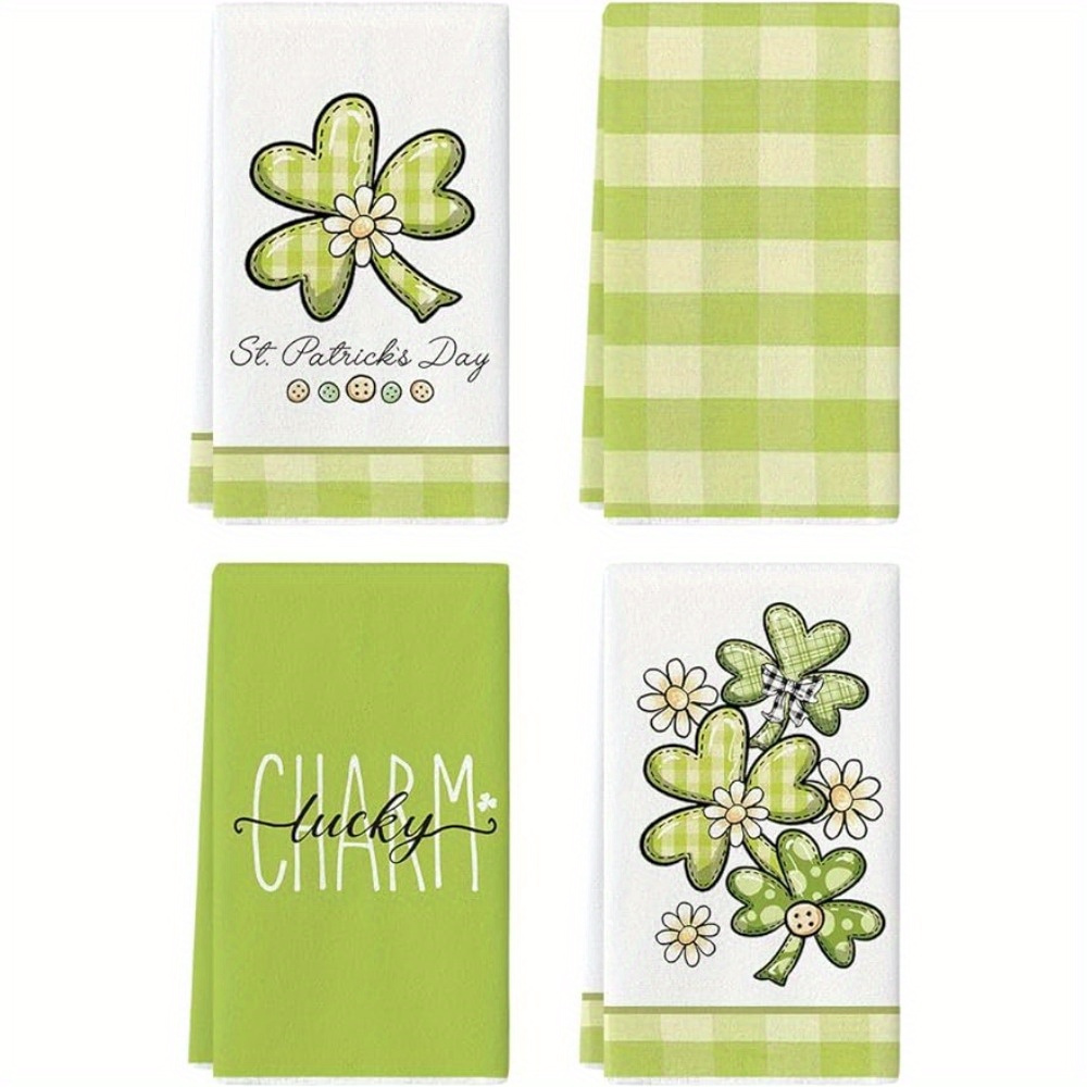 st patricks day tea towels