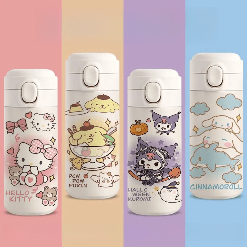 Sanrio Hellokitty Mymelody Purin Kuromi Cinnamoroll Insulation Cup