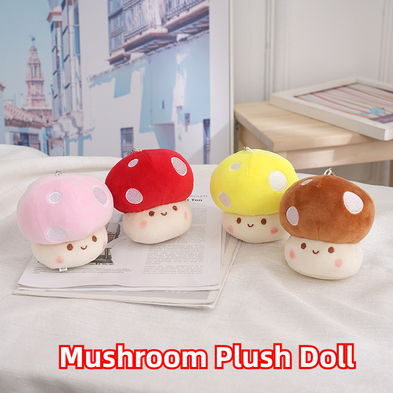 Kawaii Mushroom Plush Toy