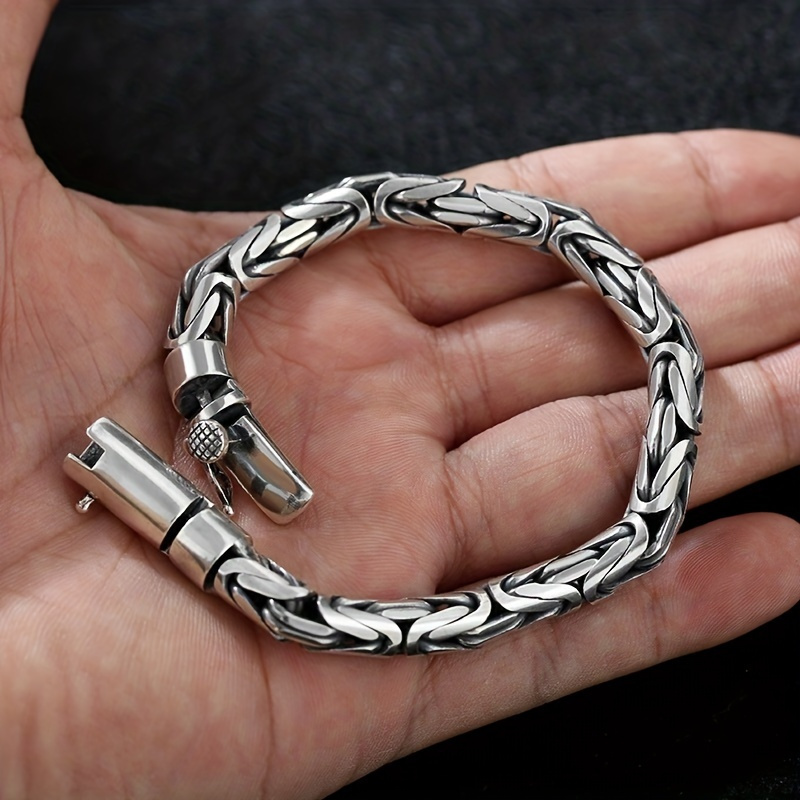 クールなシルバーブレスレット S925