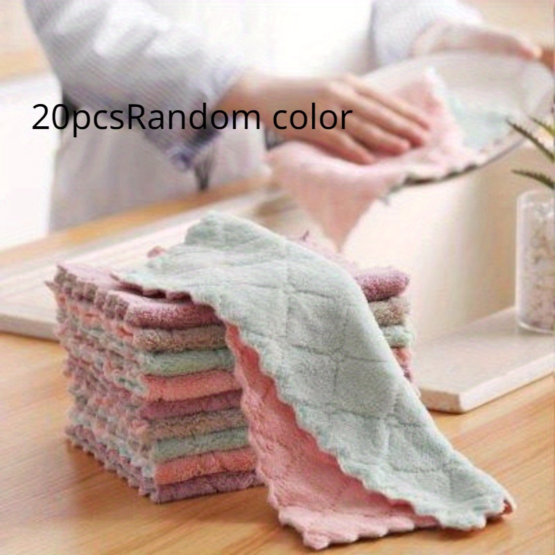 Kitchen Towels And Dishcloths Rag Set Small Dish Towels - Temu