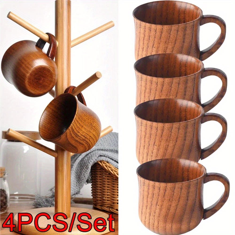 Wooden Cup - Temu