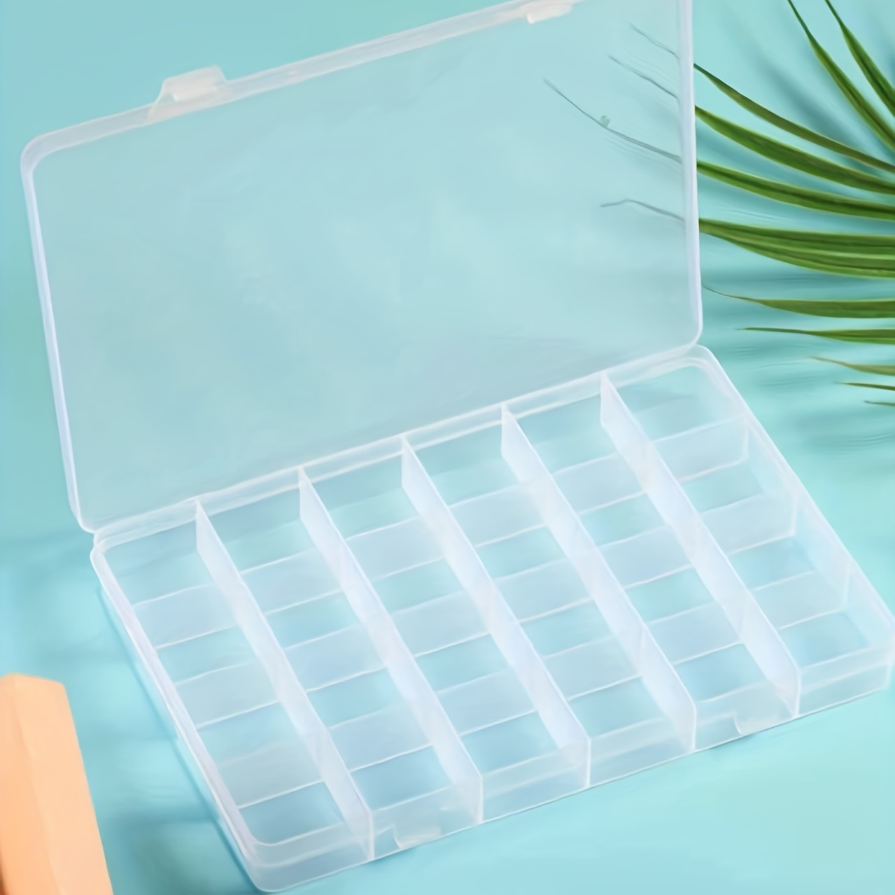 Plastic Jewelry Organizer Box Dividers Storage Container - Temu