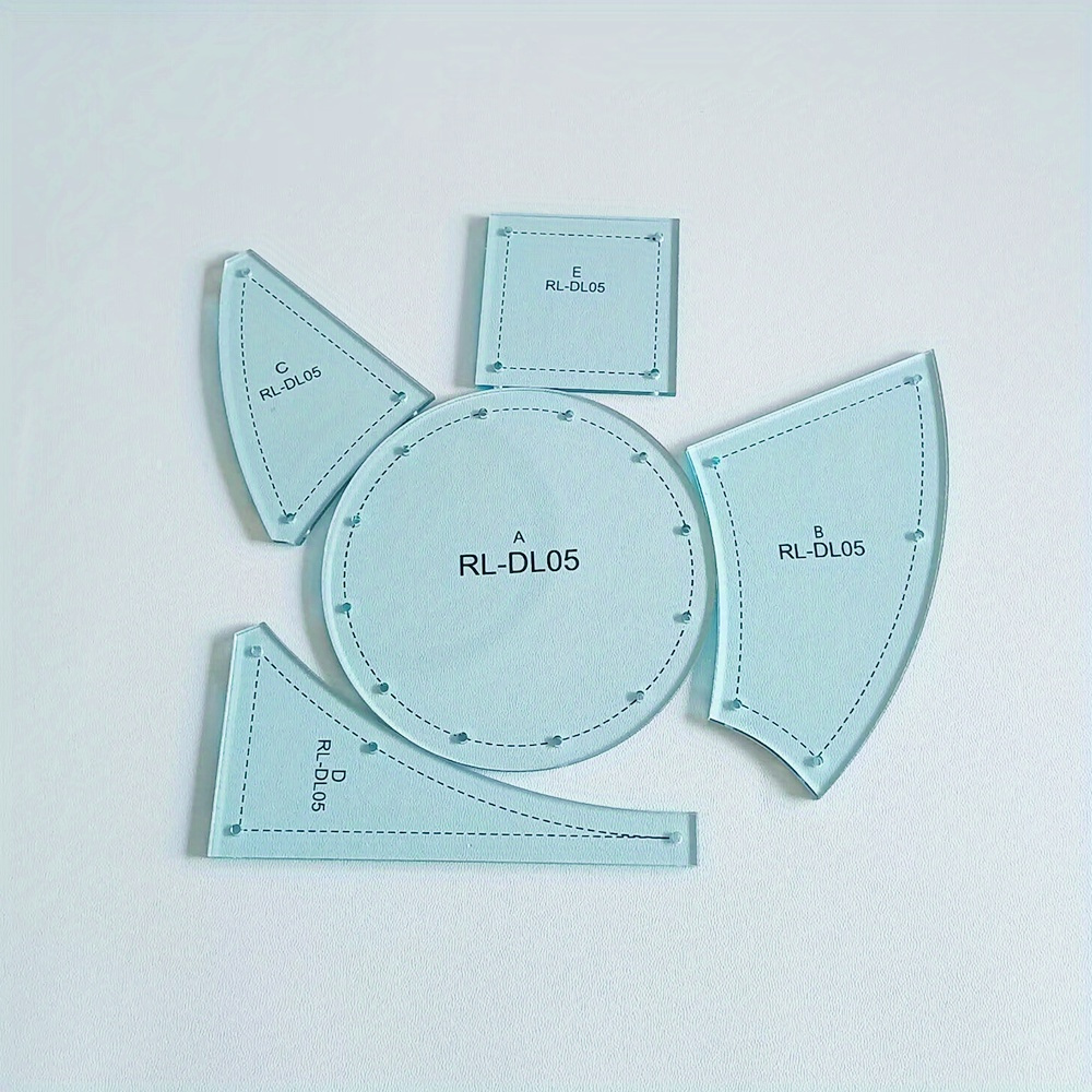 Polygon Transparent Diy Sewing Quilting Templates Sewing Stencils Craft  Patchwork Ruler Handmade Practical Tool - Temu Ireland