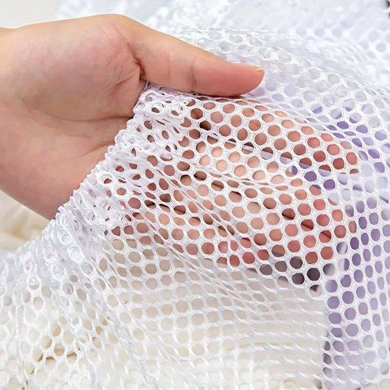 versatile mesh laundry bag with drawstring closure   breathable organizer for   underwear socks more   home dorms laundry bags details 6