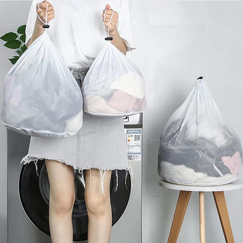 versatile mesh laundry bag with drawstring closure   breathable organizer for   underwear socks more   home dorms laundry bags details 7