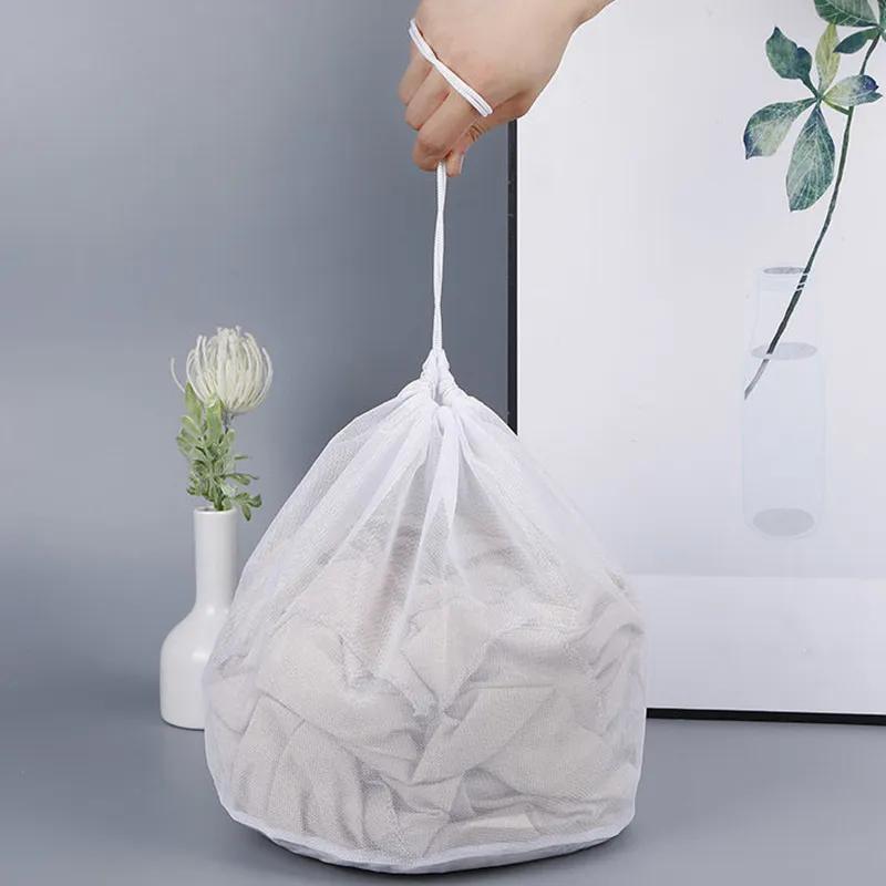 versatile mesh laundry bag with drawstring closure   breathable organizer for   underwear socks more   home dorms laundry bags details 8