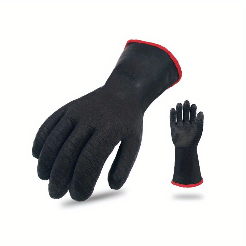 Multifunción Guantes Resistentes Calor 3 Dedos Guante - Temu