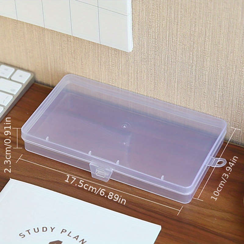 3pcs Plastic Storage Box Practical Storage Containers For Organization