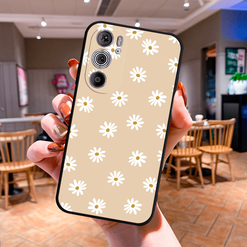 

Cute Flower Tpu Anti-fall Protective Silicon Soft Shockproof Phone Case For