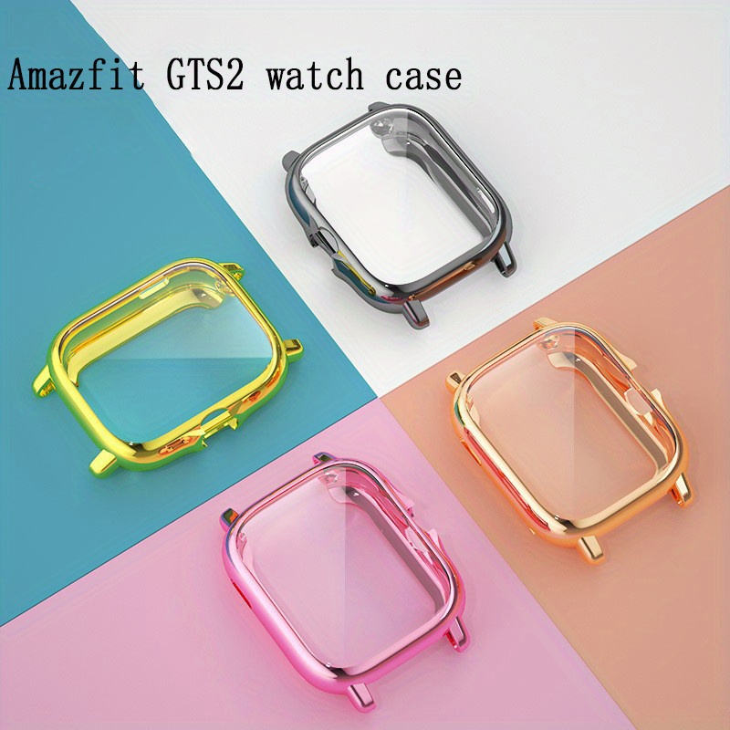 Gts Defamazfit Gts 4/3/2/bip U Pro Strap & Case - Metal Bracelet With  Screen Protector