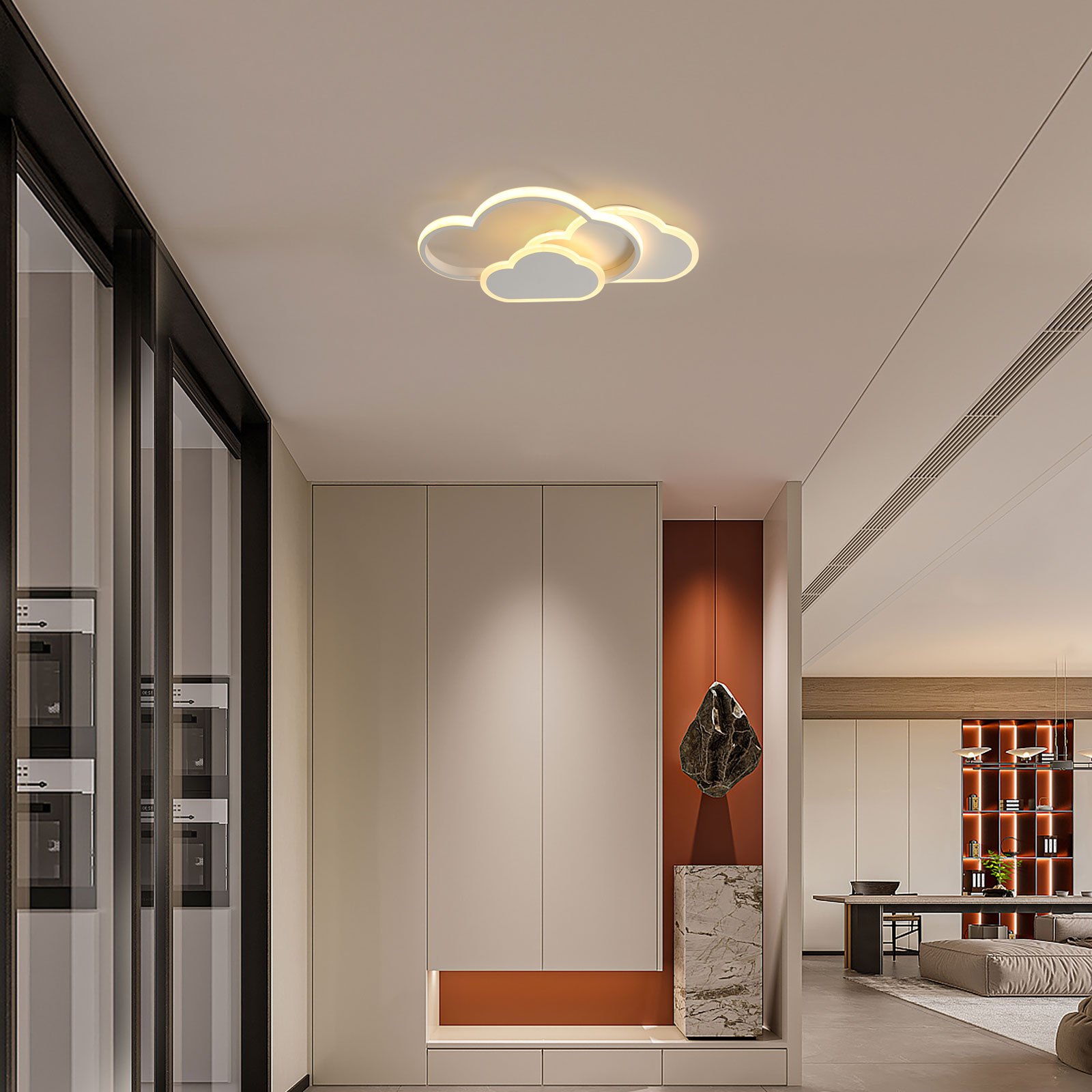 Cloud shaped deals ceiling light