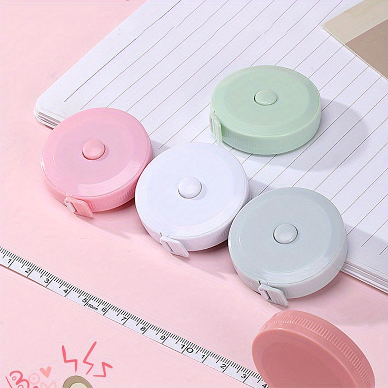 1pc 60 Inches 150cm Tape Measure Yellow And White Double-sided Soft Tape  Measure Sewing Measuring Tape Tailor Tailor Measuring Ruler