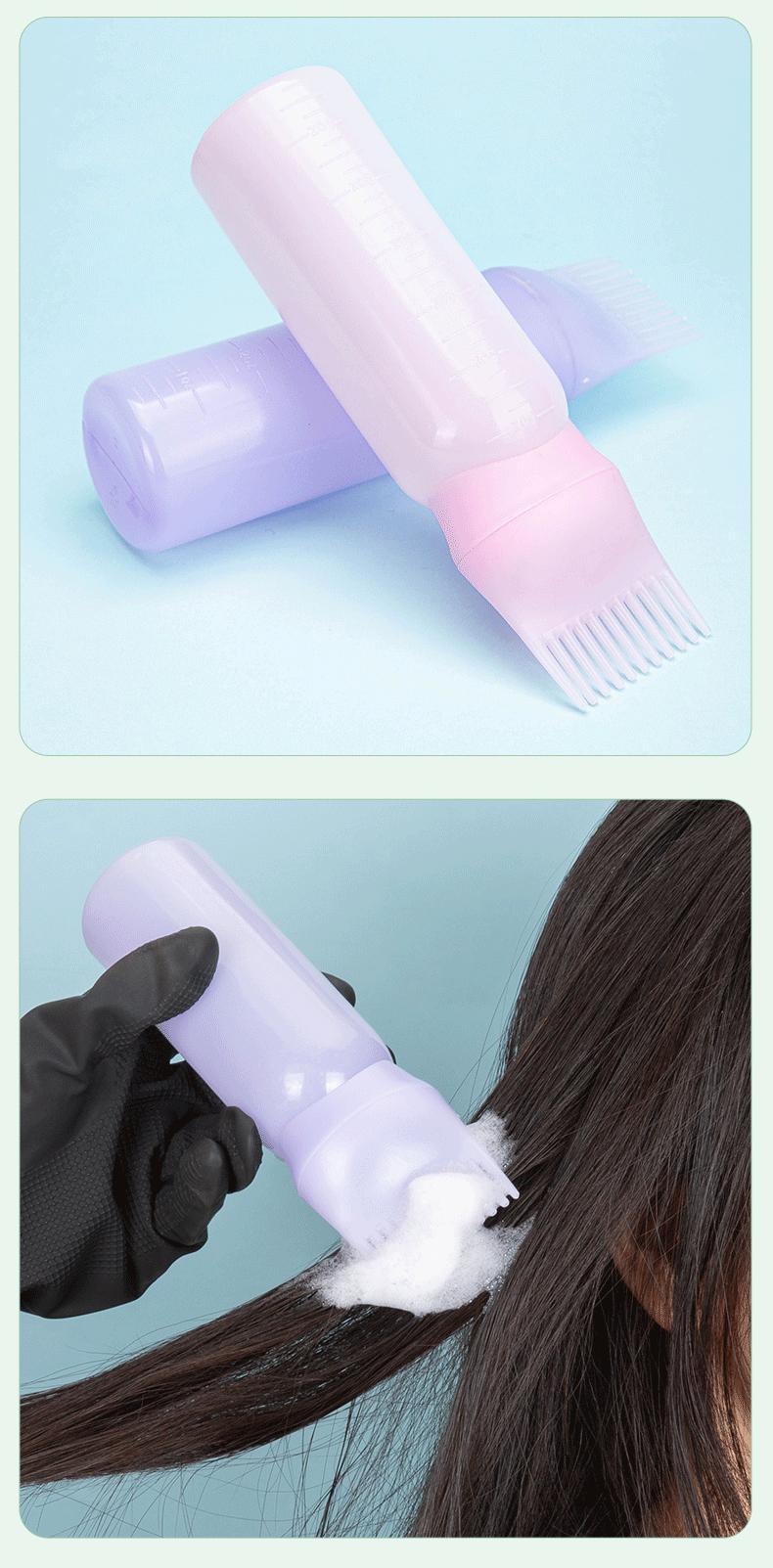 1pcs Bottiglie Di Tintura Per Capelli Applicatore Pettine Spazzola  Dispenser Bottiglia Di Shampoo Bottiglia Di Tintura Per Capelli Per L'uso  Di Colorazione E Tintura - Temu Italy