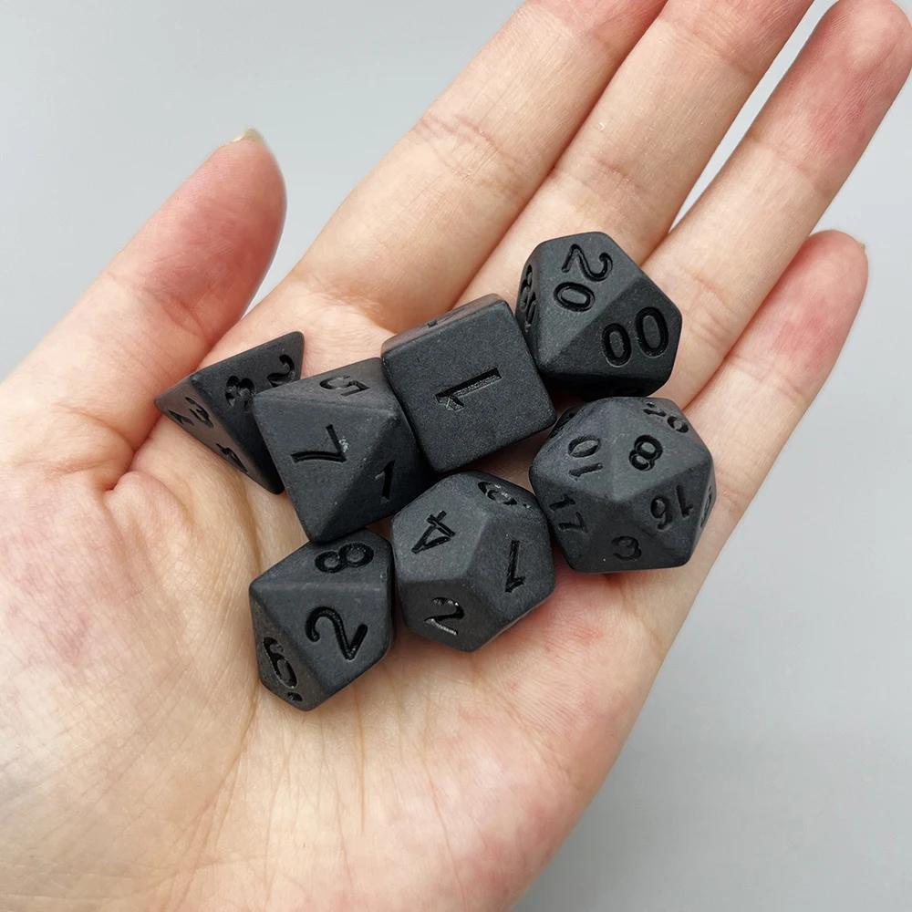 DND Dice Set - 30 X 7 Polyhedral Dice with Drawstring Bag